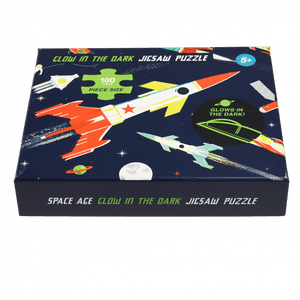 Space Age Glow In The Dark Jigsaw Puzzle