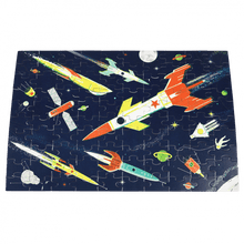 Load image into Gallery viewer, Space Age Glow In The Dark Jigsaw Puzzle