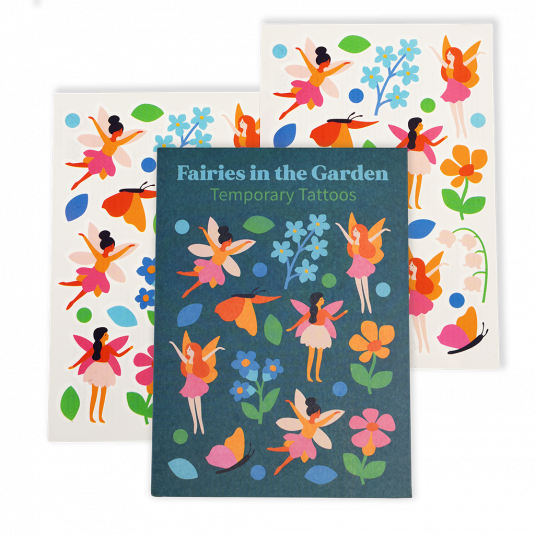 Fairies In The Garden Temporary Tattoos
