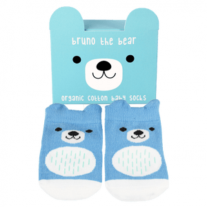 Bruno Bear Baby Socks