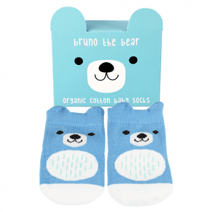 Bruno Bear Baby Socks