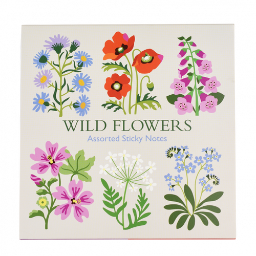 Wild Flowers Sticky Notes