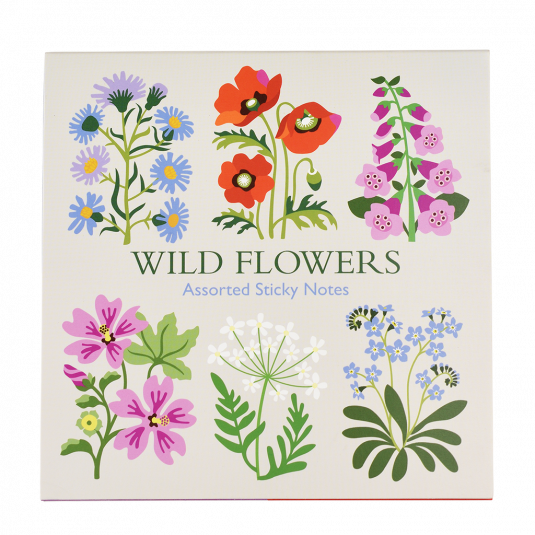 Wild Flower Translucent Sticky Notes Wild Flower Translucent Sticky Notes