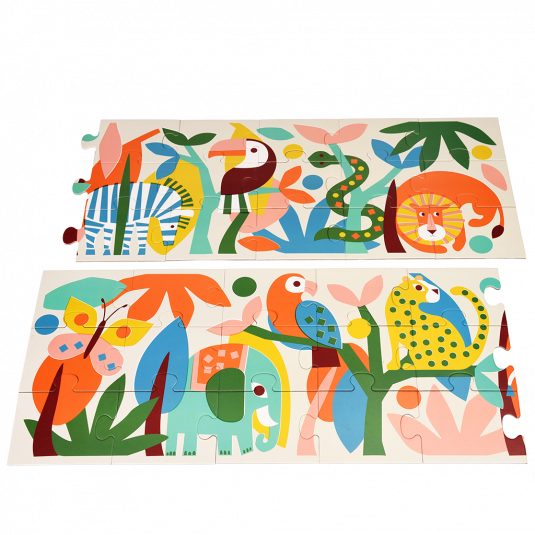 Wild Wonders Long Animal Puzzle