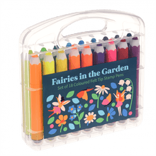 Load image into Gallery viewer, Fairies In The Garden Felt Tip Stamp Pens