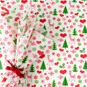 Christmas Retro Tissue Paper