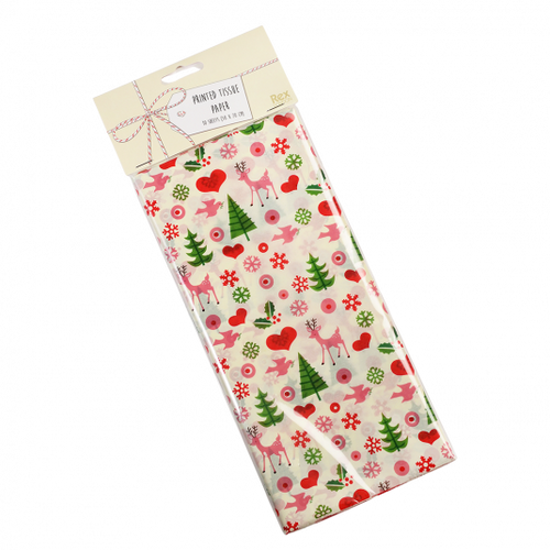 Christmas Retro Tissue Paper