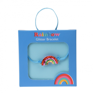 Rainbow Glitter Bracelet