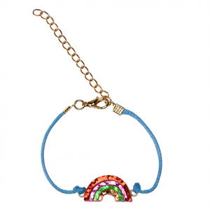 Rainbow Glitter Bracelet