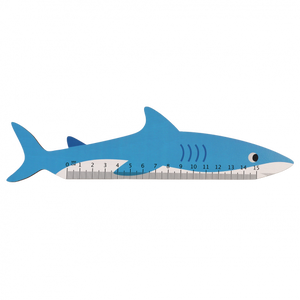 Shark Wooden Ruler