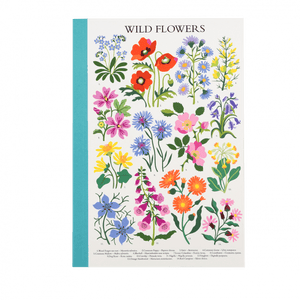 Wild Flowers A5 Notebook