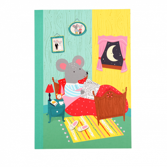 Mouse In A House Notebook