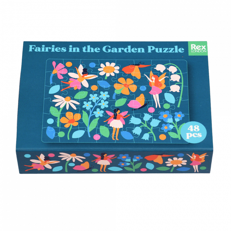 Fairies In The Garden Matchbox Puzzle