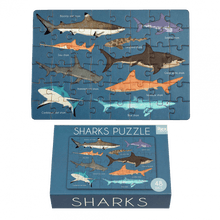 Load image into Gallery viewer, Sharks Matchbox Puzzle