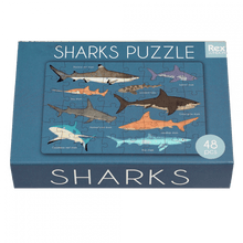 Load image into Gallery viewer, Sharks Matchbox Puzzle