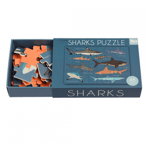Sharks Matchbox Puzzle