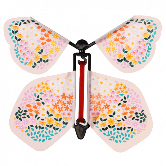 Pink Magic Flying Butterfly