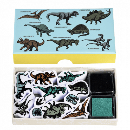 Prehistoric Dinosaurs Stamp Set