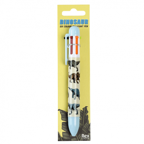 Prehistoric Dinosaur Multi Colour Pen