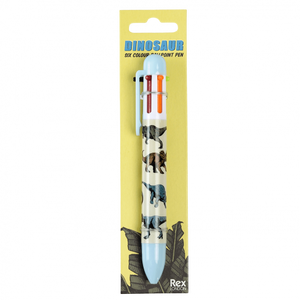 Prehistoric Dinosaur Multi Colour Pen