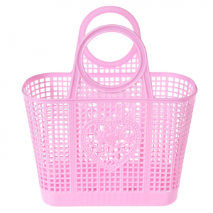 Pink Amelie Basket Bag