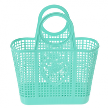 Load image into Gallery viewer, Aqua Amelie Basket Bag