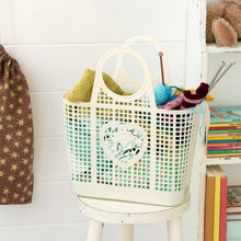 Load image into Gallery viewer, Cream Amelie Basket Bag