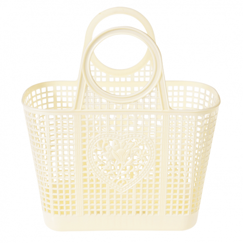 Cream Amelie Basket Bag