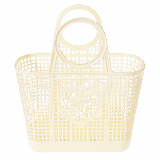 Cream Amelie Basket Bag