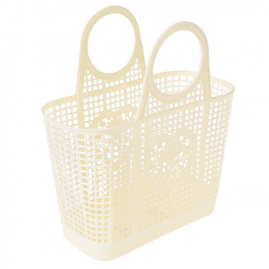 Cream Amelie Basket Bag