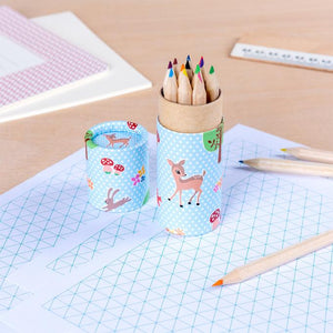Woodland Pot Of Colouring Pencils