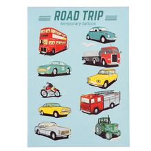 Load image into Gallery viewer, Road Trip Temporary Tattoos