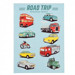 Road Trip Temporary Tattoos