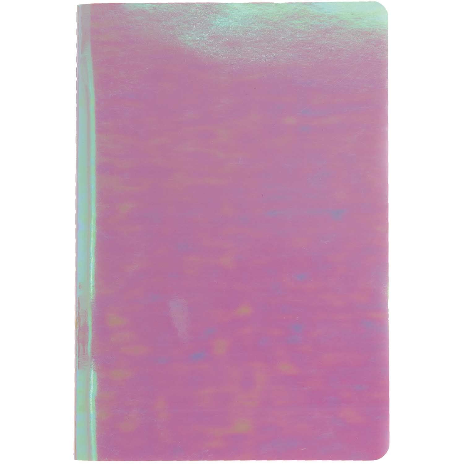 Iridescent Shiny Pink Notebook