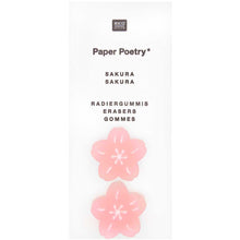 Load image into Gallery viewer, Set of 2 Blossom Erasers
