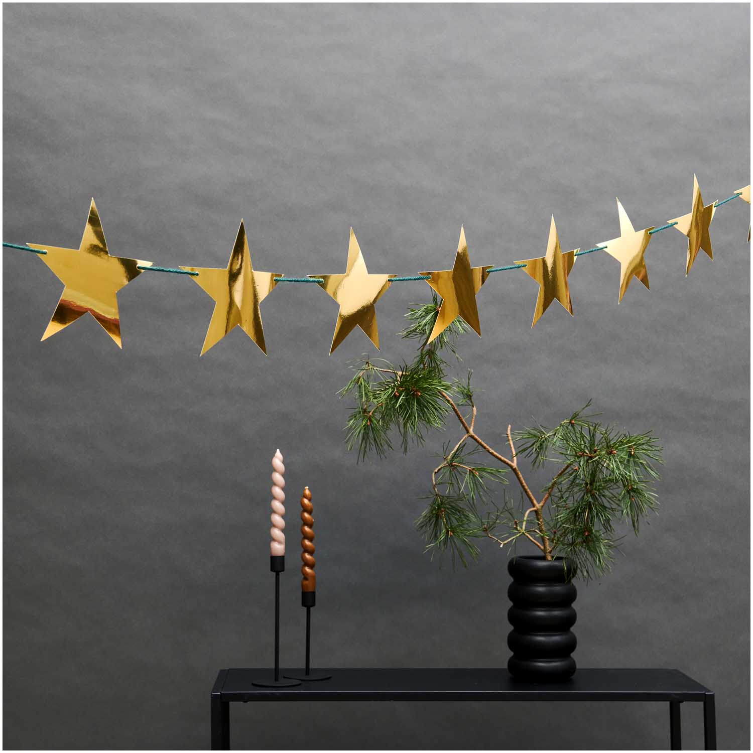 Gold Star Garland