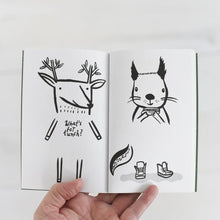 Load image into Gallery viewer, Ways To Dress Woodland Animals Activity Book