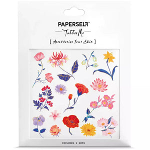 Temporary Tattoos Month Flowers