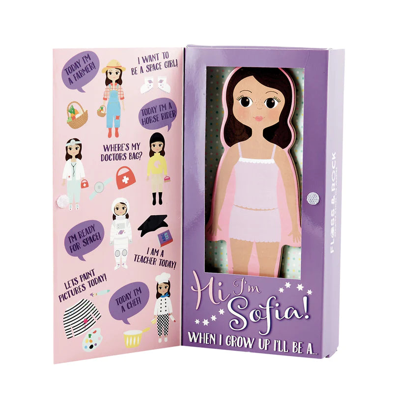 Sofia Doll Magnetic Dress Up