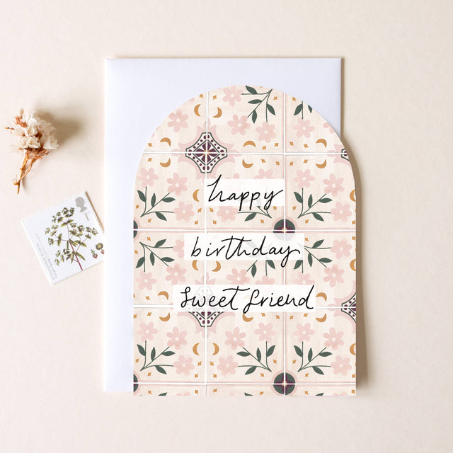 Sweet Friend Birthday Card