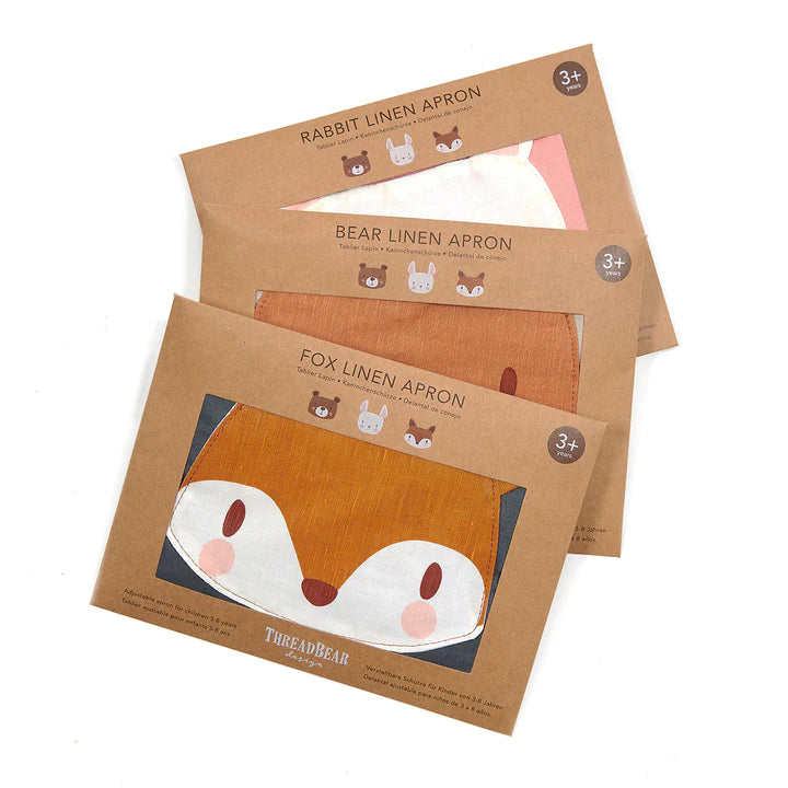 Rabbit Linen Apron
