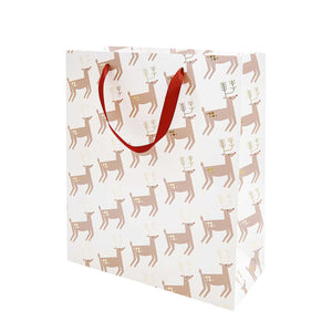 Large Reindeer Gift Bag