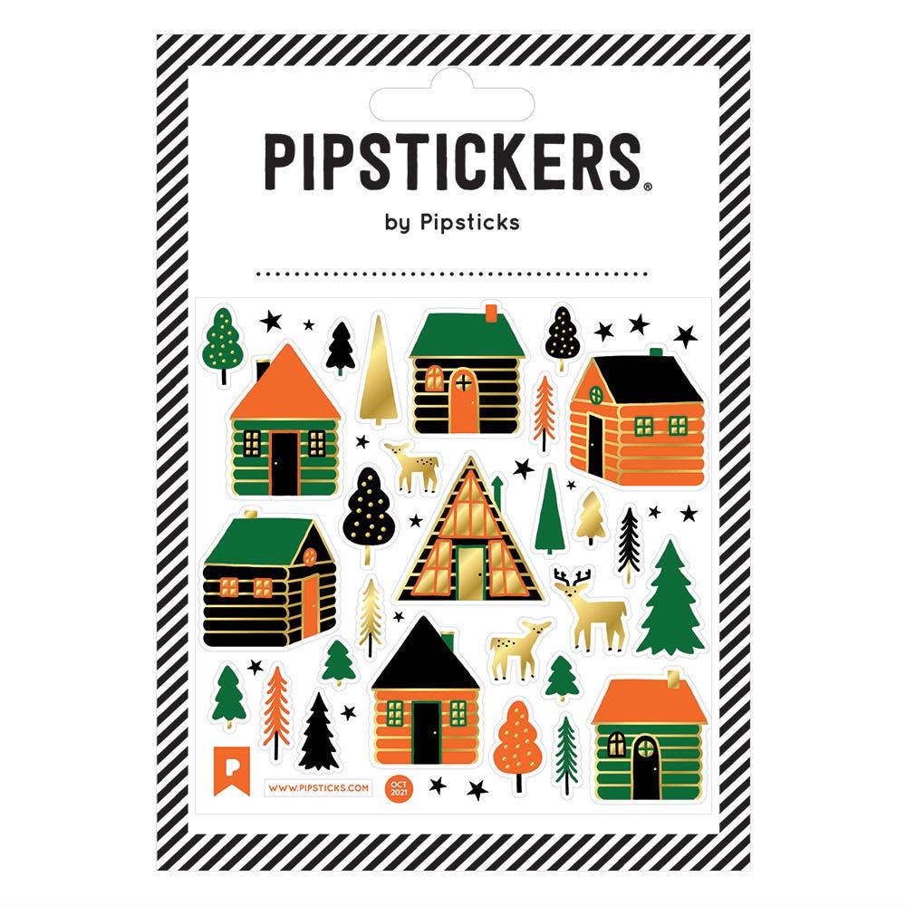 Log Cabin Life Stickers