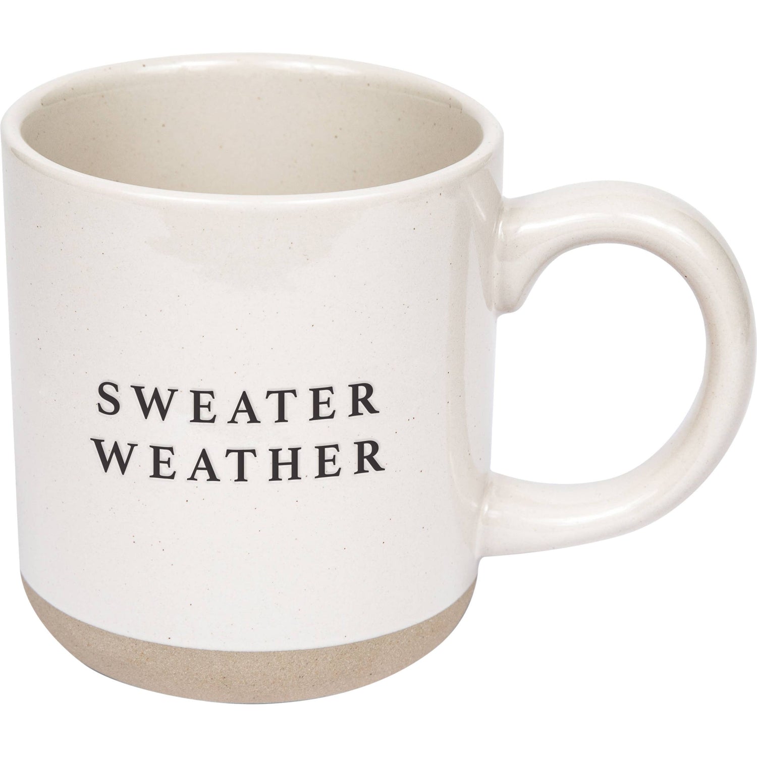 Sweater Weather Stoneware Coffee Mug - Christmas Home Gifts