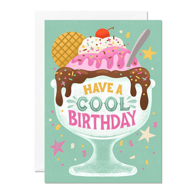 Cool Sundae Birthday Card