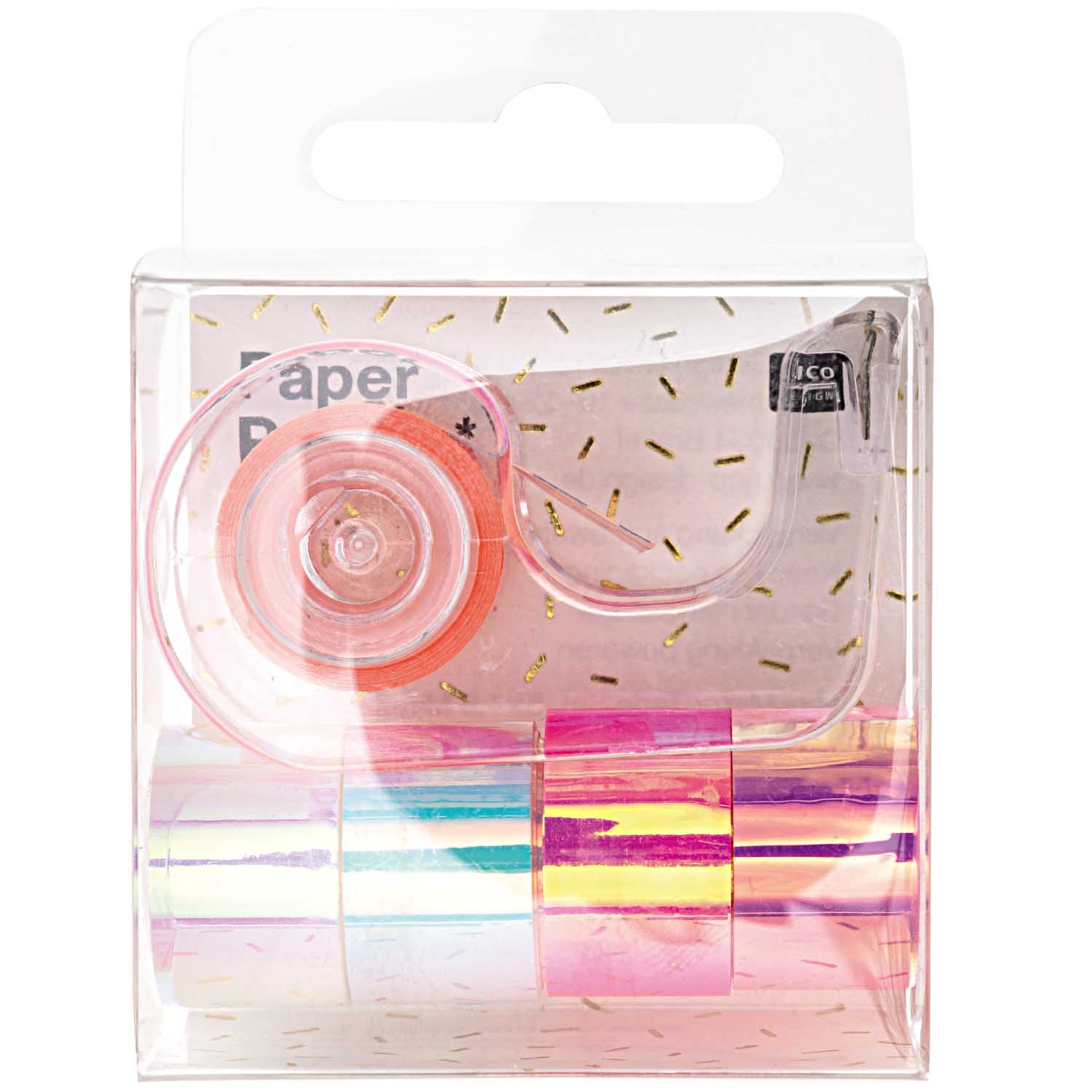 Mini Mirror Tape Set - Pink