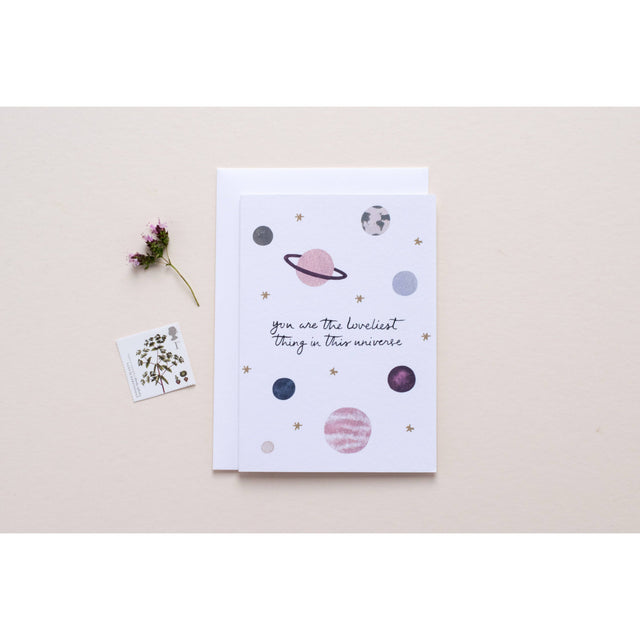 Loveliest Thing Universe Card