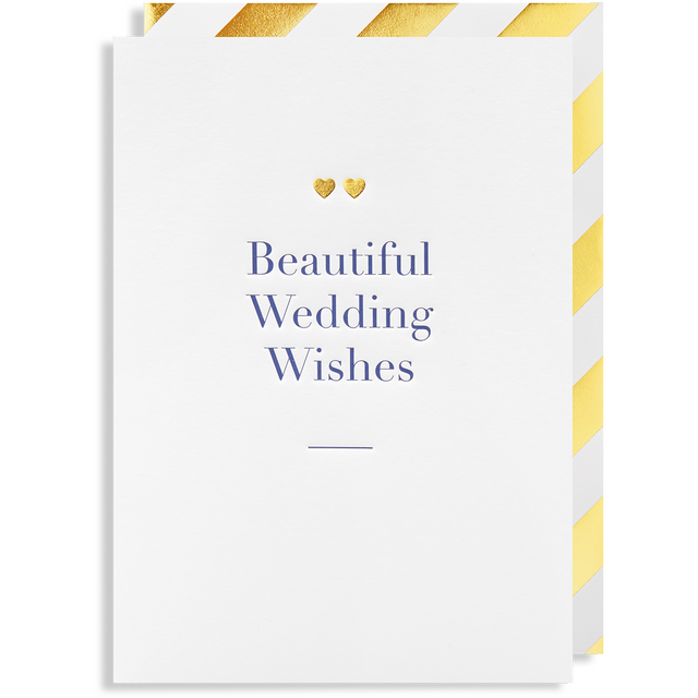 Beautiful Wedding Wishes Card