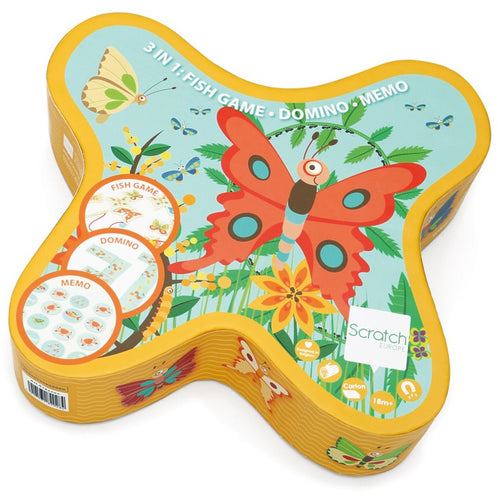 3 in 1 Butterfly Game