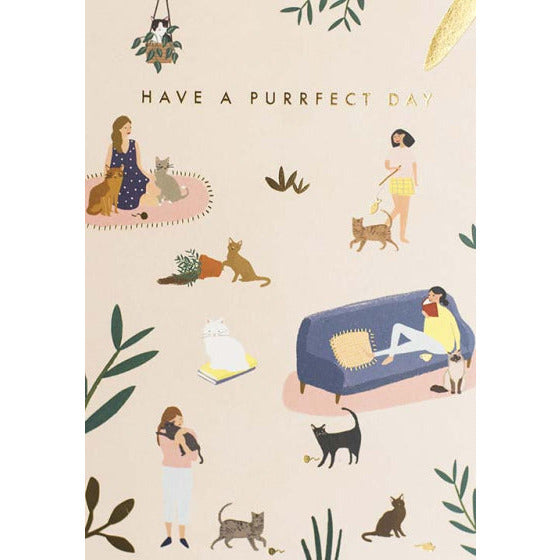 Have A Purrfect Day Card